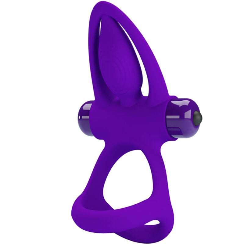 PRETTY LOVE - Sensorisches Gerät RING 10 VIBRATIONEN VIOLETT SILIKON