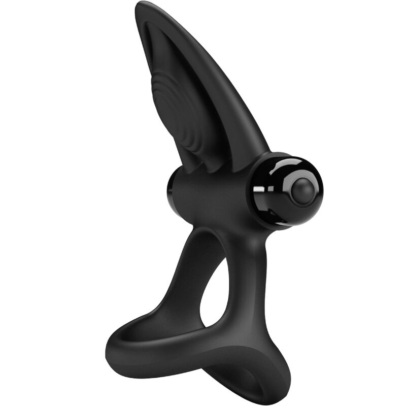 PRETTY LOVE - VIBRATIONS-RING 10 VIBRATIONEN SCHWARZ SILIKON
