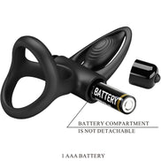 PRETTY LOVE - VIBRATIONS-RING 10 VIBRATIONEN SCHWARZ SILIKON