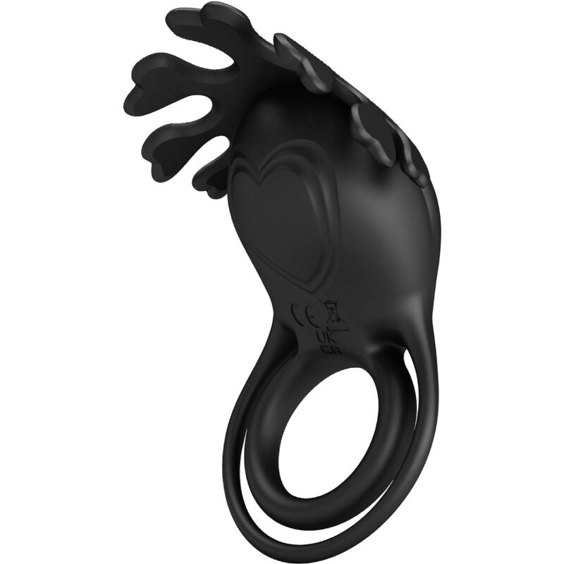 PRETTY LOVE - RUBEN Sensory Device RING 7 VIBRATIONS SCHWARZ SILIKON
