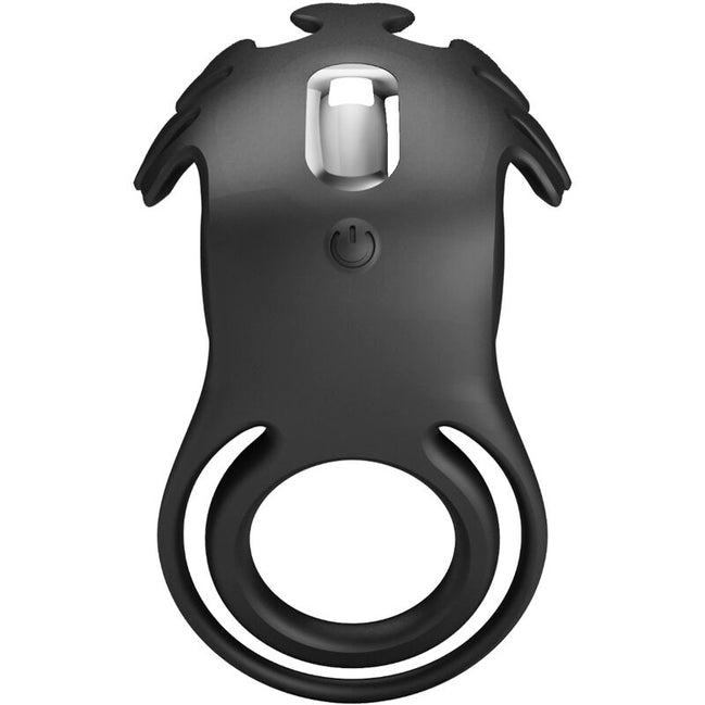 PRETTY LOVE - RUBEN Sensory Device RING 7 VIBRATIONS SCHWARZ SILIKON