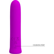 PRETTY LOVE - CURTIS MINI SUPER POWER Sensory Device 12 VIOLET SILICONE VIBRATIONS