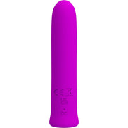 PRETTY LOVE - CURTIS MINI SUPER POWER Sensory Device 12 VIOLET SILICONE VIBRATIONS