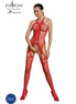PASSION - ECO COLLECTION BODYSTOCKING ECO BS013 RED