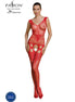 PASSION - ECO COLLECTION BODYSTOCKING ECO BS014 ROT