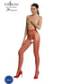 PASSION - ECO COLLECTION BODYSTOCKING ECO S007 ROT