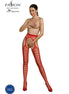 PASSION - ECO COLLECTION BODYSTOCKING ECO S008 RED
