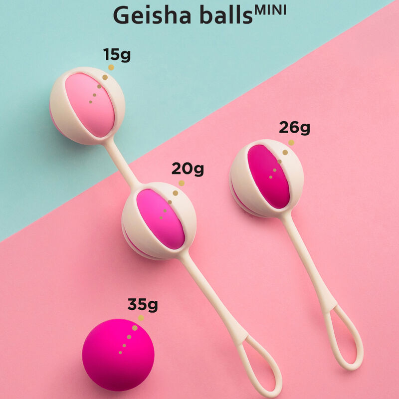 G-VIBE - SET 4 GEISHA BÄLLE MINI LILA