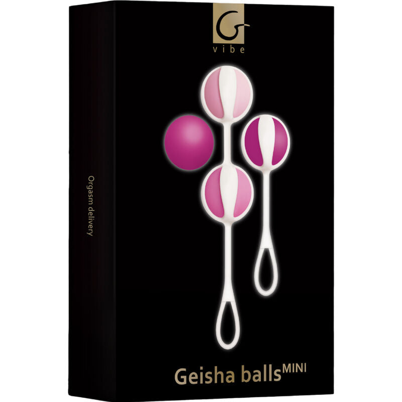 G-VIBE - SET 4 GEISHA BÄLLE MINI LILA