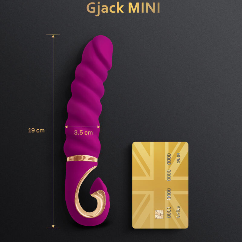 G-VIBE - GJACK MINI PURPLE SILICONE Sensory Device