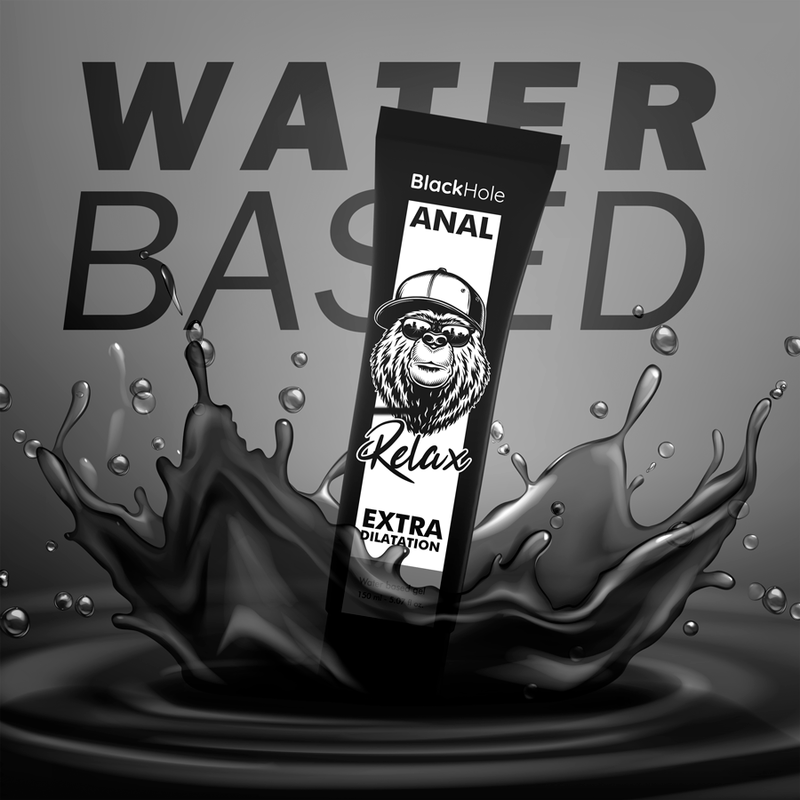 BLACK HOLE - WASSERBASIERTES GEL FÜR ANALE DILATATION 150 ML