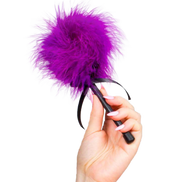 SECRETPLAY - PINK PURPLE MARABOU DUSTER