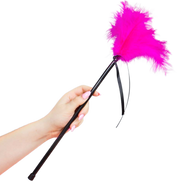 SECRETPLAY - PINK FEATHERS 40 CM