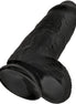KING COCK - DICK REALISTISCH 23 CM SCHWARZ