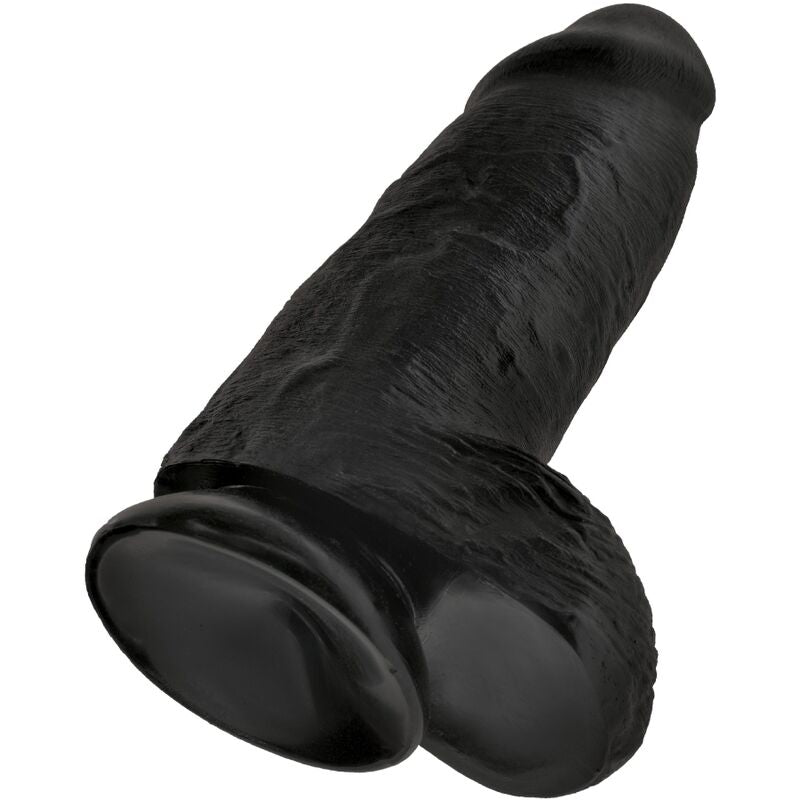 KING COCK - DICK REALISTISCH 23 CM SCHWARZ