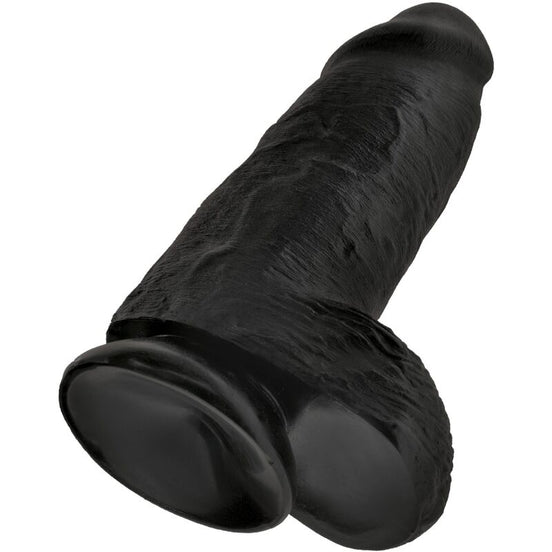 KING COCK - DICK REALISTISCH 23 CM SCHWARZ