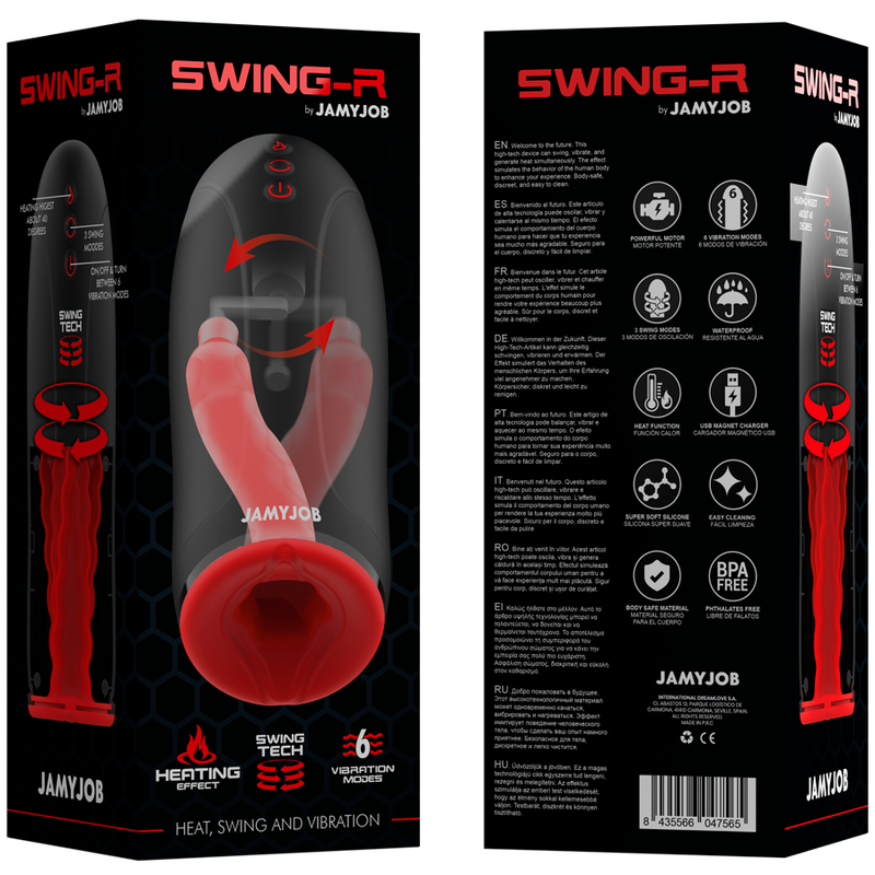 JAMYJOB – SWING-R HEIZEFFEKT, SWING TECH UND VIBRATIONSMASTURBATOR