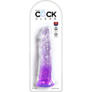 KING COCK - REALISTISCHER PENIS 19,7 CM LILA