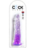 KING COCK - REALISTISCHER PENIS 19,7 CM LILA