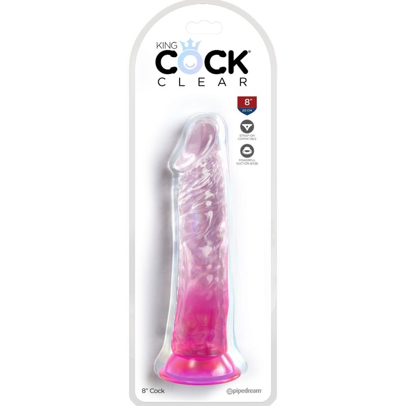KING COCK - REALISTISCHER PENIS 19,7 CM ROSA