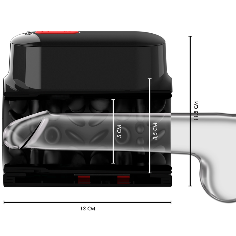 JAMYJOB - VORTEX-SCHUB- UND 360-GRAD-ROTATIONS-TURBO-MODUS-MASTURBATOR