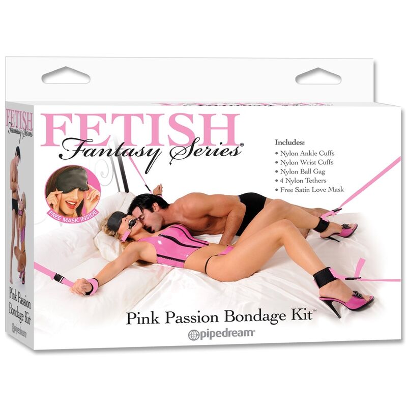 FETISCHFANTASIE-SERIE – KIT BONDAGE PINK