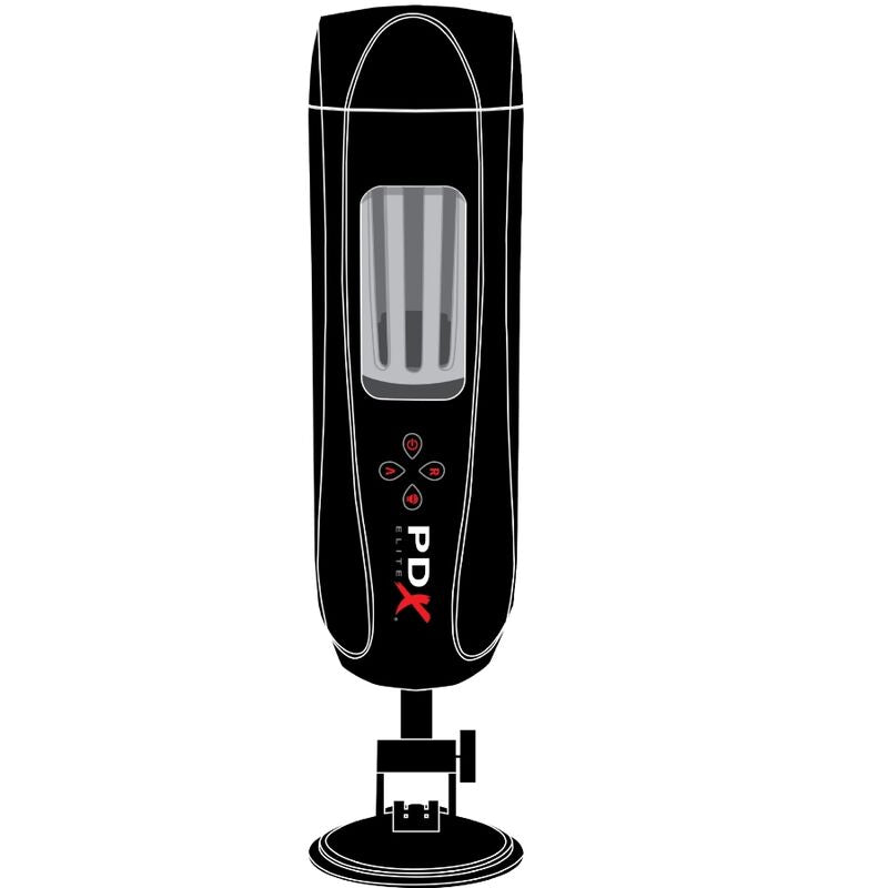 PDX ELITE - STROKER ULTIMATE MILKER 2 ROTIEREND & Sinnesgerät