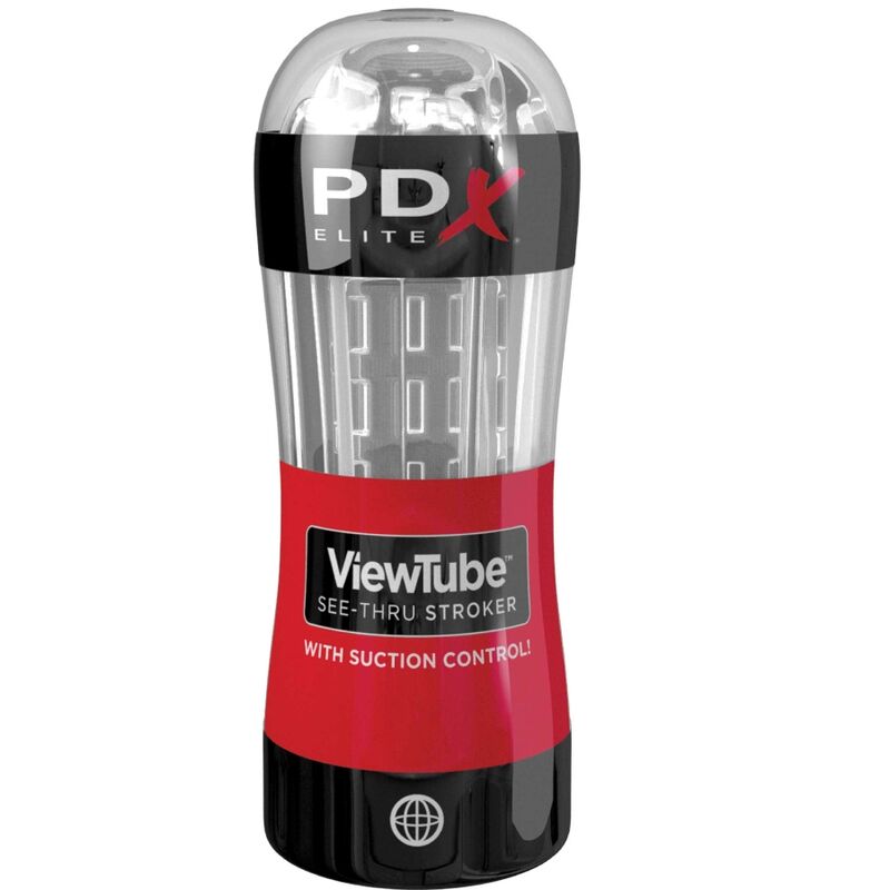 PDX ELITE - STROKER MASTURBATOR VIEWTUBE STEUERUNG SAUGFUNKTION KLAR
