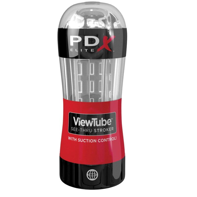 PDX ELITE - STROKER MASTURBATOR VIEWTUBE STEUERUNG SAUGFUNKTION KLAR