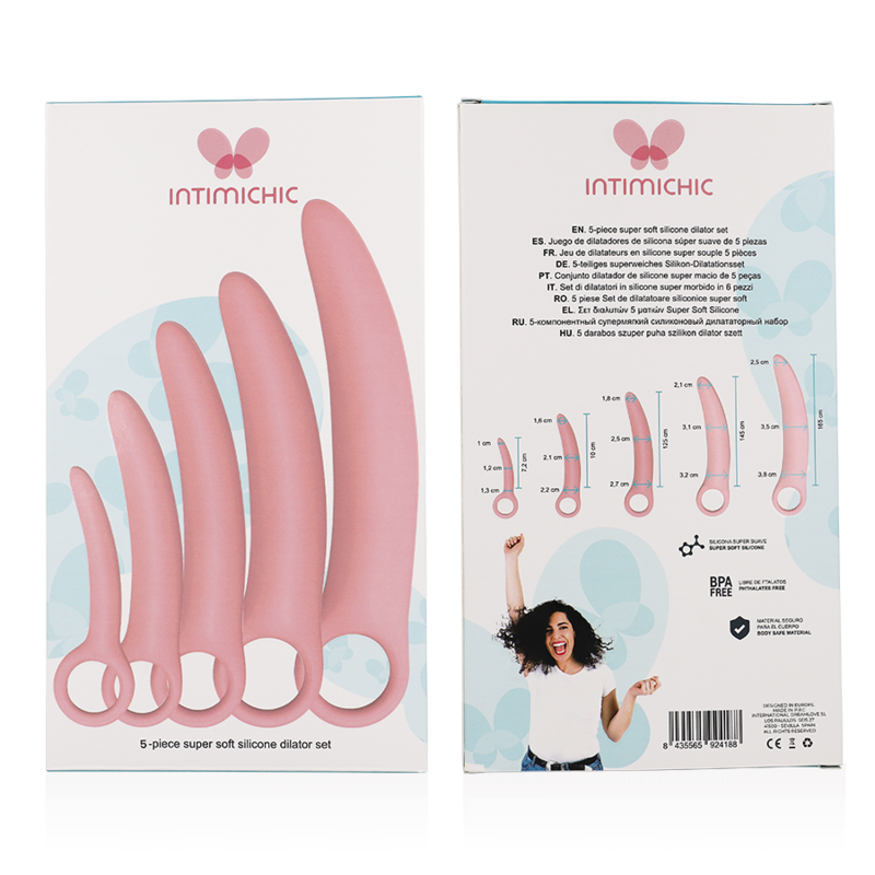 INTIMICHIC – SILIKON DILATOR 5-TEILIGES SET