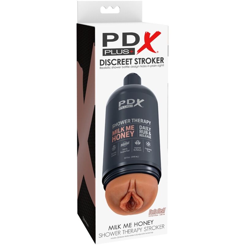PDX PLUS - STROKER MASTARBATOR DISKRETES FLASCHENDESIGN MILCH MICH HONIG BONBON SHAMPOO