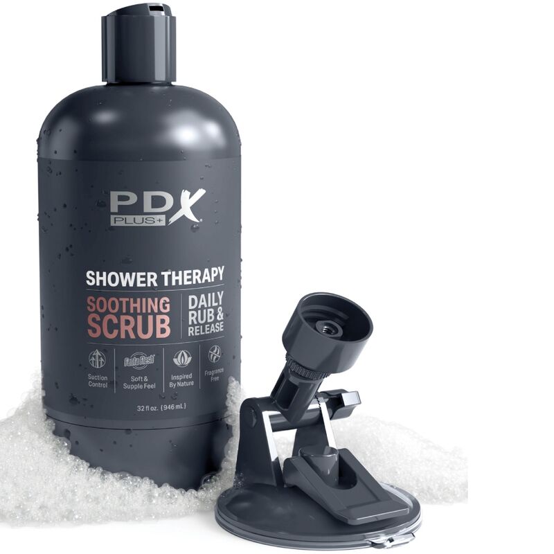 PDX PLUS - STROKER MASTURBATOR DISKRETES FLASCHENDESIGN BERUHIGENDES PEELING-BONBON-SHAMPOO