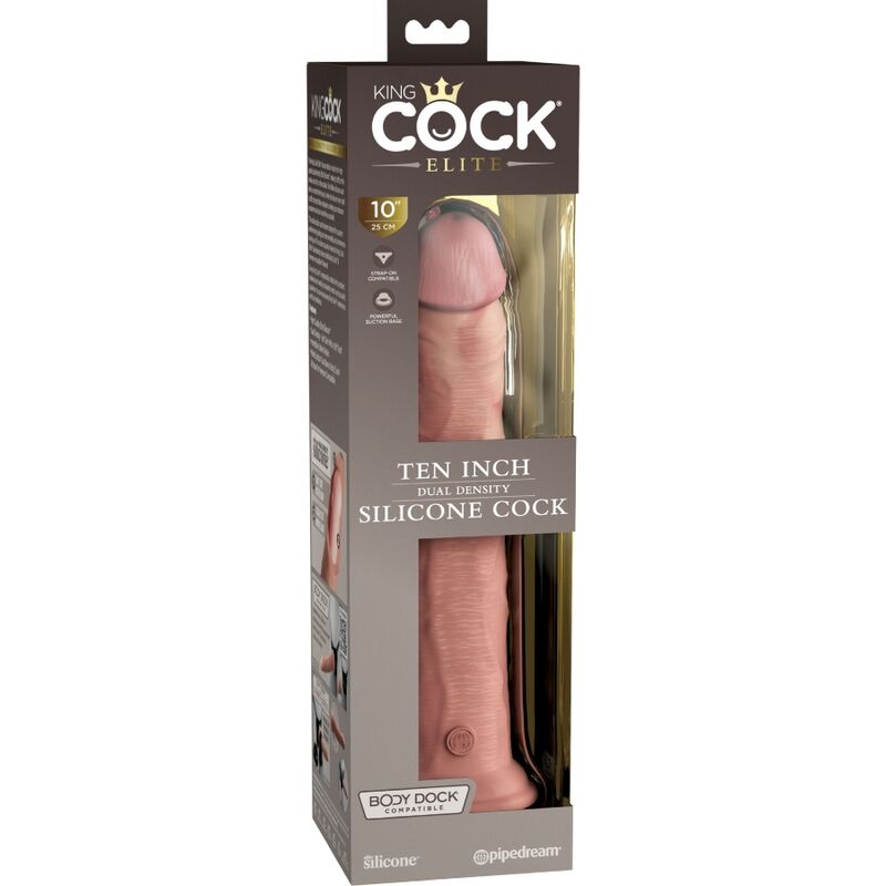 KING COCK - ELITE REALISTISCHES SILIKON Wellness-Gerät 25.4 CM