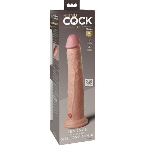 KING COCK - ELITE REALISTIC SILICONE Wellness Device 25.4 CM