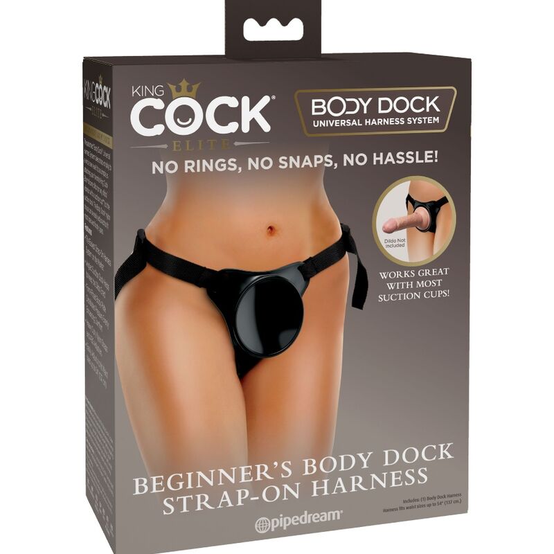 KING COCK - ELITE VERSTELLBARES HARNESS FÜR ANFÄNGER