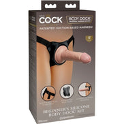 KING COCK - ELITE ADJUSTABLE HARNESS WITH Wellness Device 15.2 CM FOR BEGINNERS