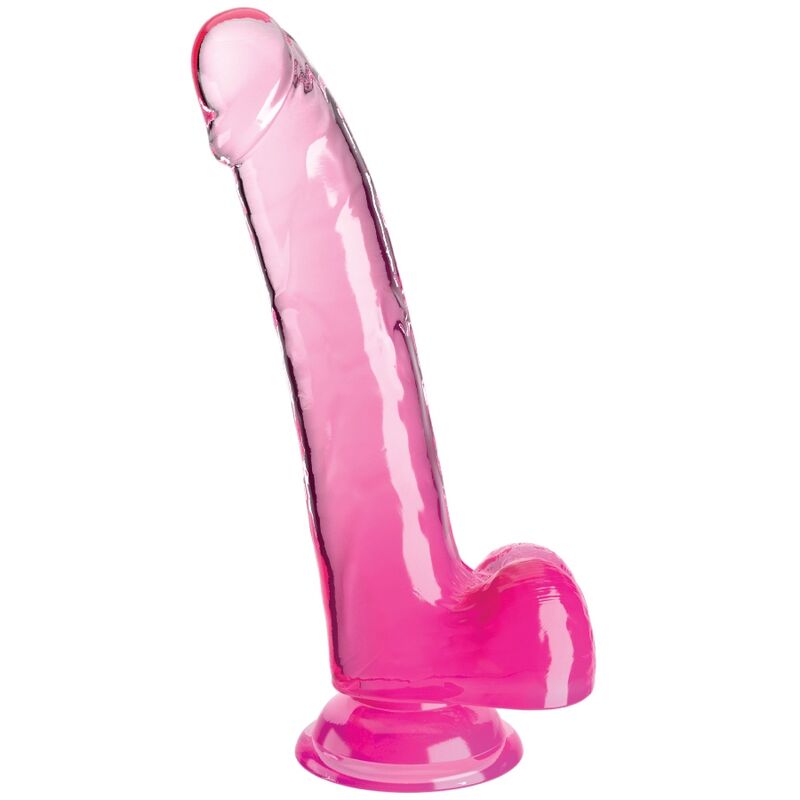 KING COCK - Klares Wellness-Gerät MIT HODEN 20,3 CM PINK