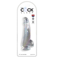 KING COCK - Klares Wellnessgerät MIT HODEN 15.2 CM TRANSPARENT