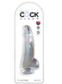 KING COCK - Klares Wellnessgerät MIT HODEN 15.2 CM TRANSPARENT