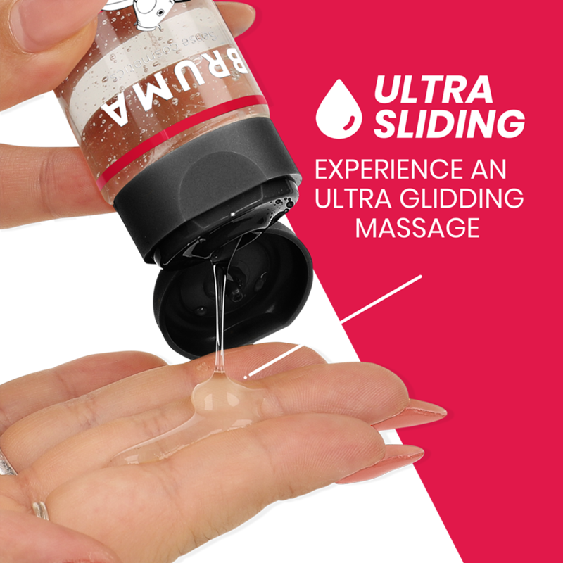 BRUMA - PREMIUM MASSAGE-WÄRMÖL ERDBEERE 3 IN 1 - 100 ML