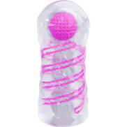PRETTY LOVE - FANTASY MÄNNLICHER MASTURBATOR MIT INNERER SPIRALE UND TRANSPARENTEN KUGELN