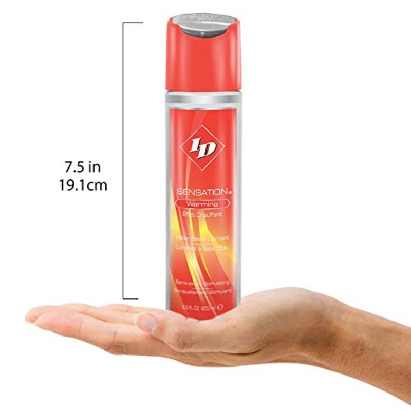 ID SENSATION - GLEITMITTEL AUF WASSERBASIS MIT WÄRMEEFFEKT 250 ML