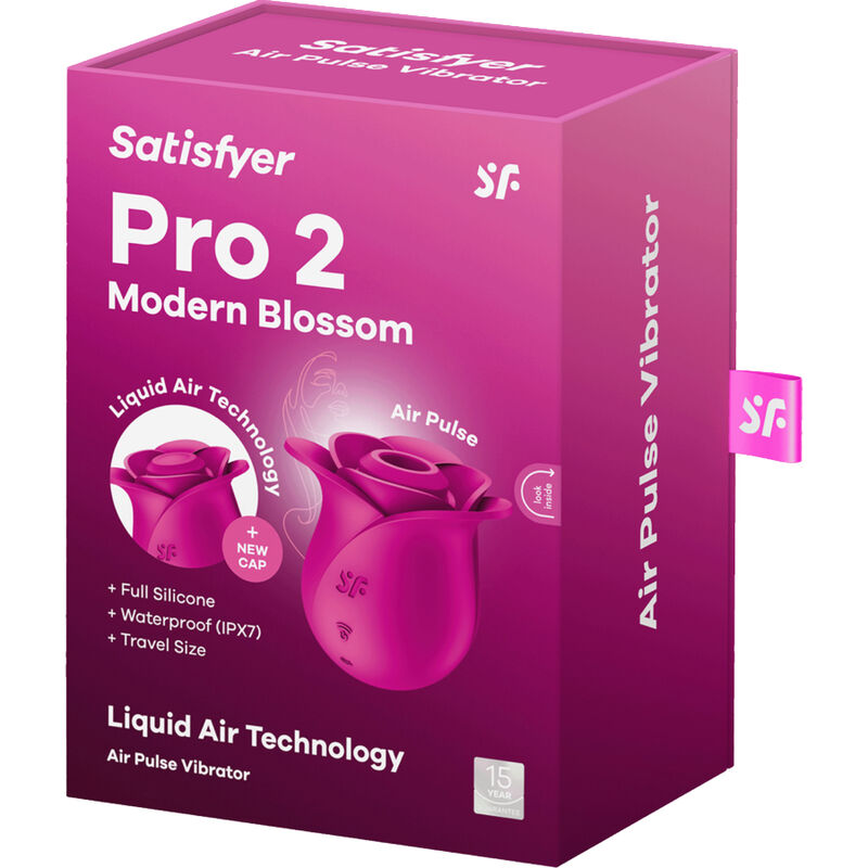 SATISFYER - AIR PULSE PRO 2 MODERN BLOSSOM Sensory Device