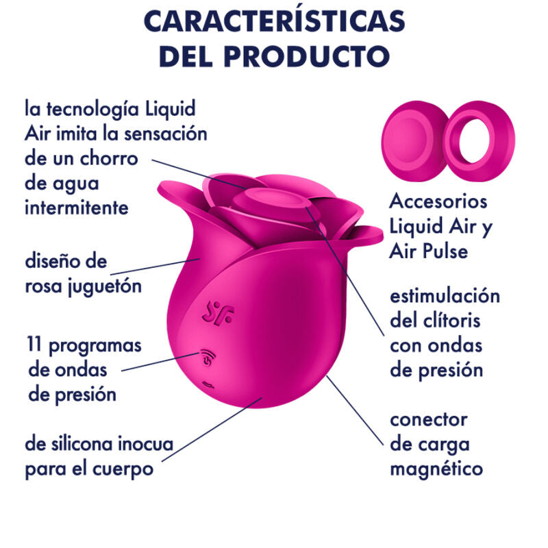 SATISFYER - AIR PULSE PRO 2 MODERN BLOSSOM Sensory Device