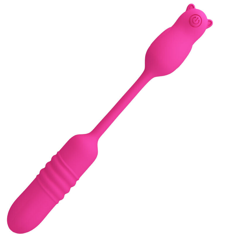 PRETTY LOVE - NOBIKUMA ROSA SILIKON-VIBRATIONSKUGEL