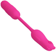 PRETTY LOVE - NOBIKUMA ROSA SILIKON-VIBRATIONSKUGEL