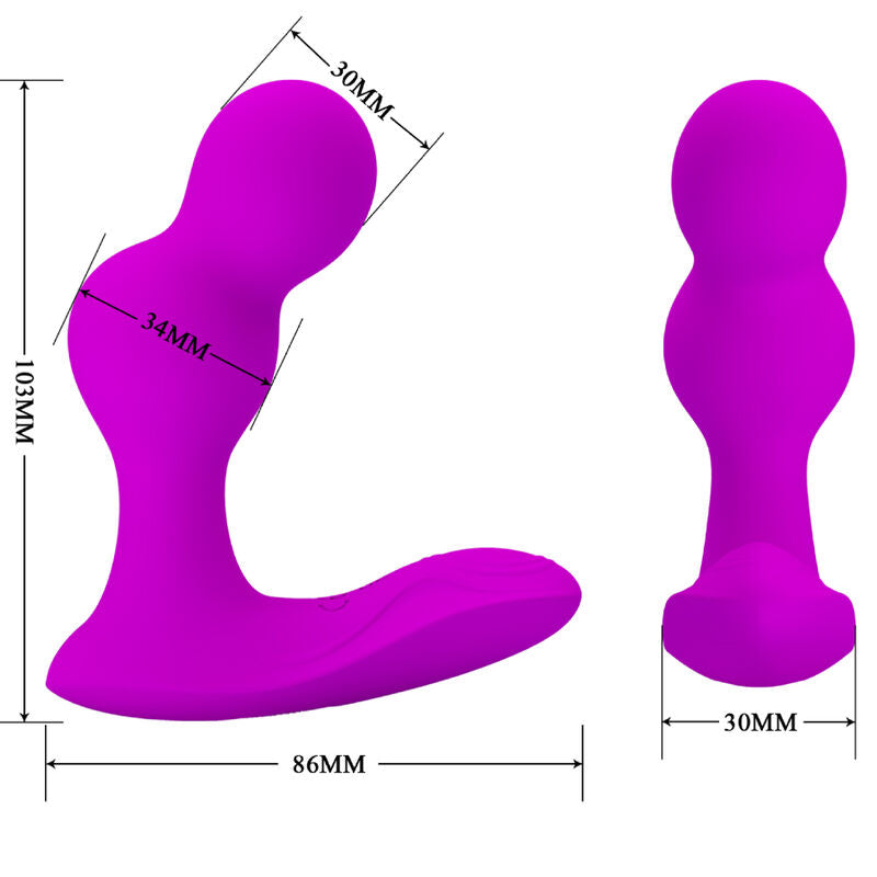 PRETTY LOVE - TERRANCE ANALes Massager mit Fernbedienung