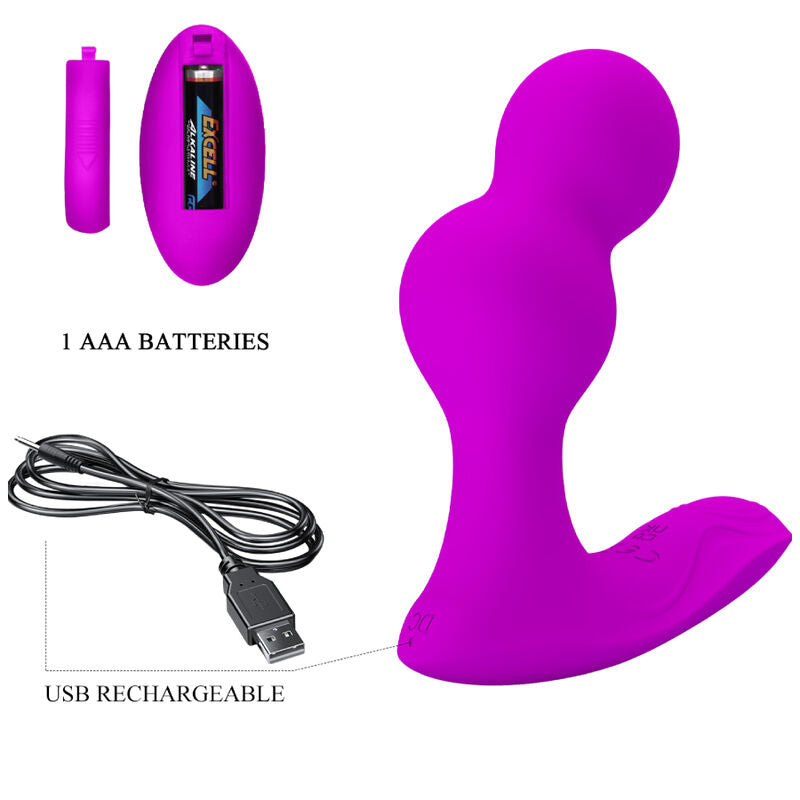 PRETTY LOVE - TERRANCE ANALes Massager mit Fernbedienung