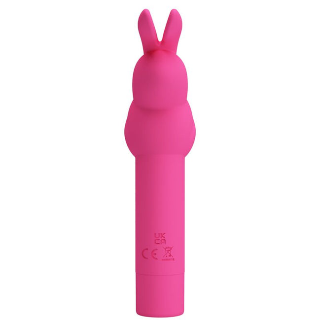 PRETTY LOVE - GERARDO FUSCHIA RABBIT SILICONE Sensory Device