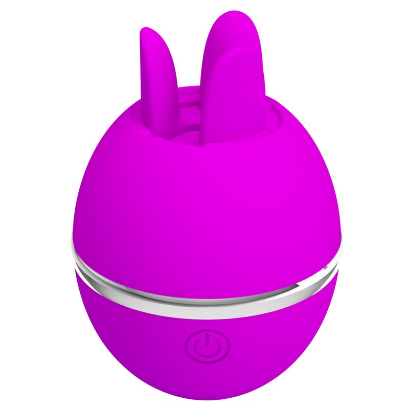 PRETTY LOVE - GEMINI BALL PURPLE ROUND SILICONE Sensory Device
